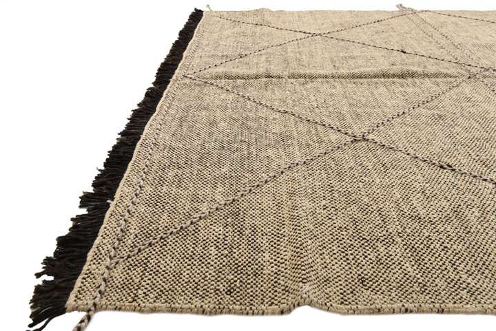6' x 7' 5 Hand Knotted Moroccan Wool Rug