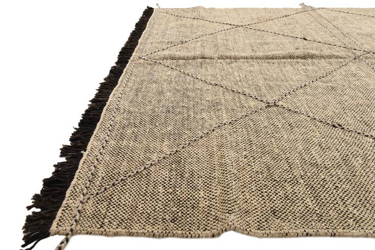 Detail image of 6' x 7' 5 Hand Knotted Moroccan Wool Rug