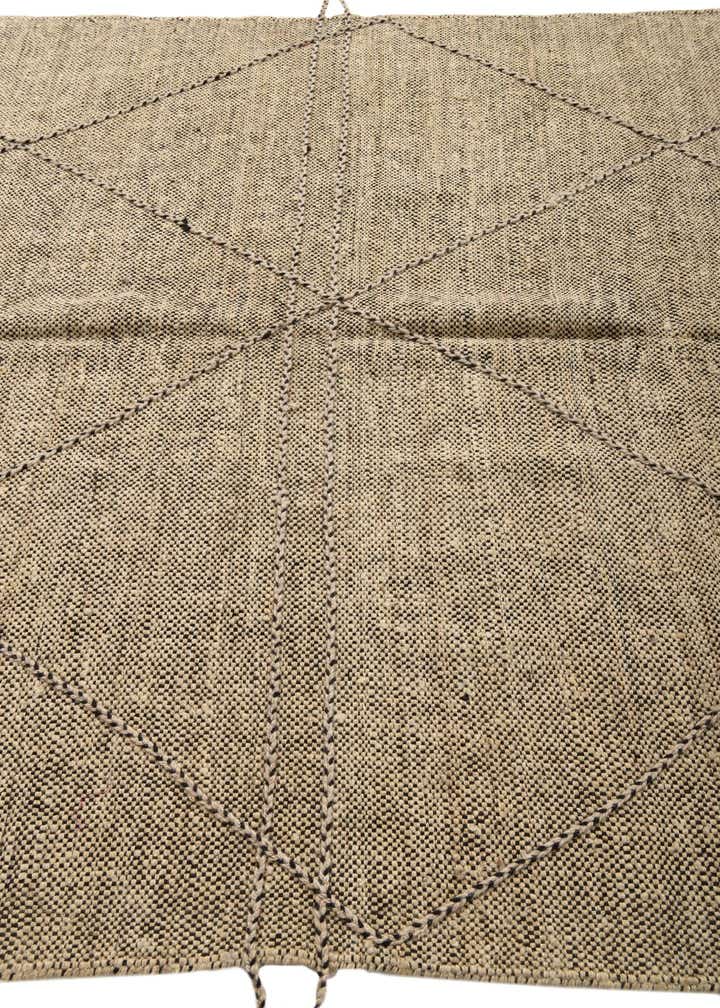 6' x 7' 5 Hand Knotted Moroccan Wool Rug