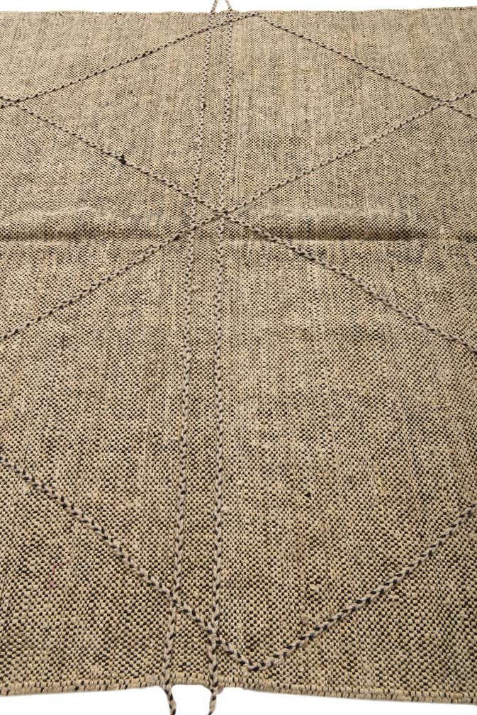 6' x 7' 5 Hand Knotted Moroccan Wool Rug