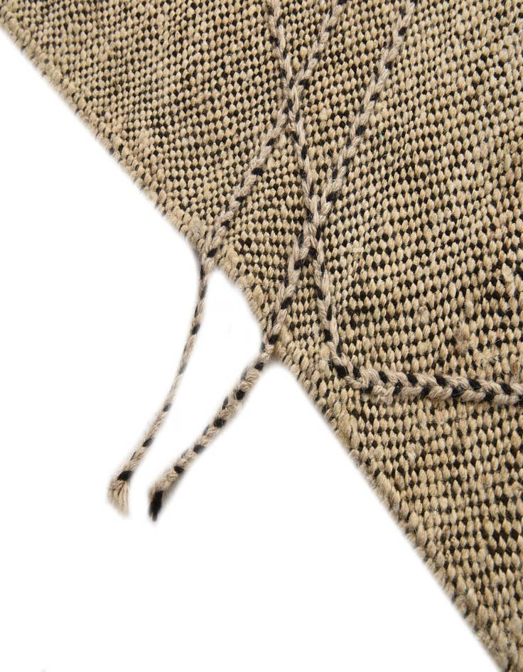 Detail image of 6' x 7' 5  Hand Knotted Moroccan Wool Rug