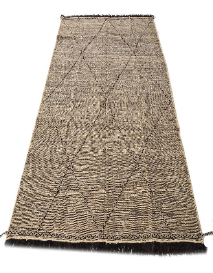 Detail image of 5' 10 x 7' 7  Hand Knotted Moroccan Wool Rug