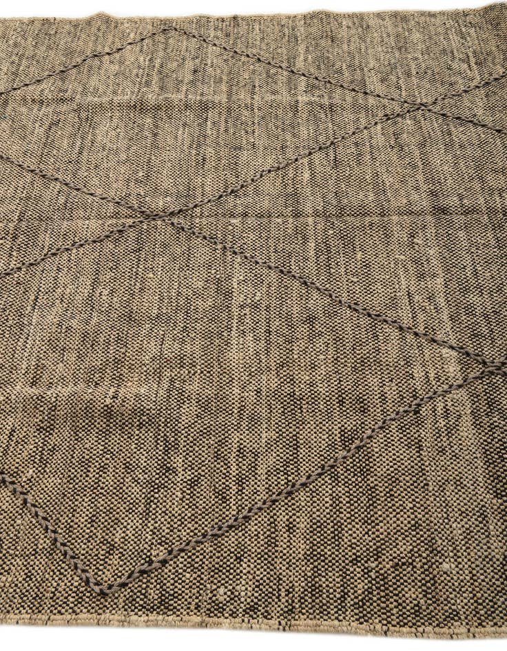 Detail image of 5' 10 x 7' 7  Hand Knotted Moroccan Wool Rug