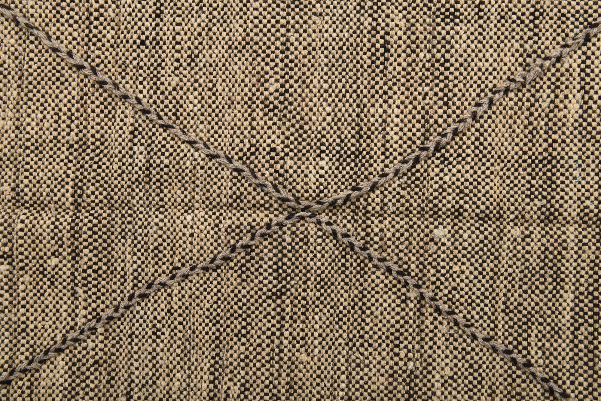 5' 10 x 7' 7 Hand Knotted Moroccan Wool Rug