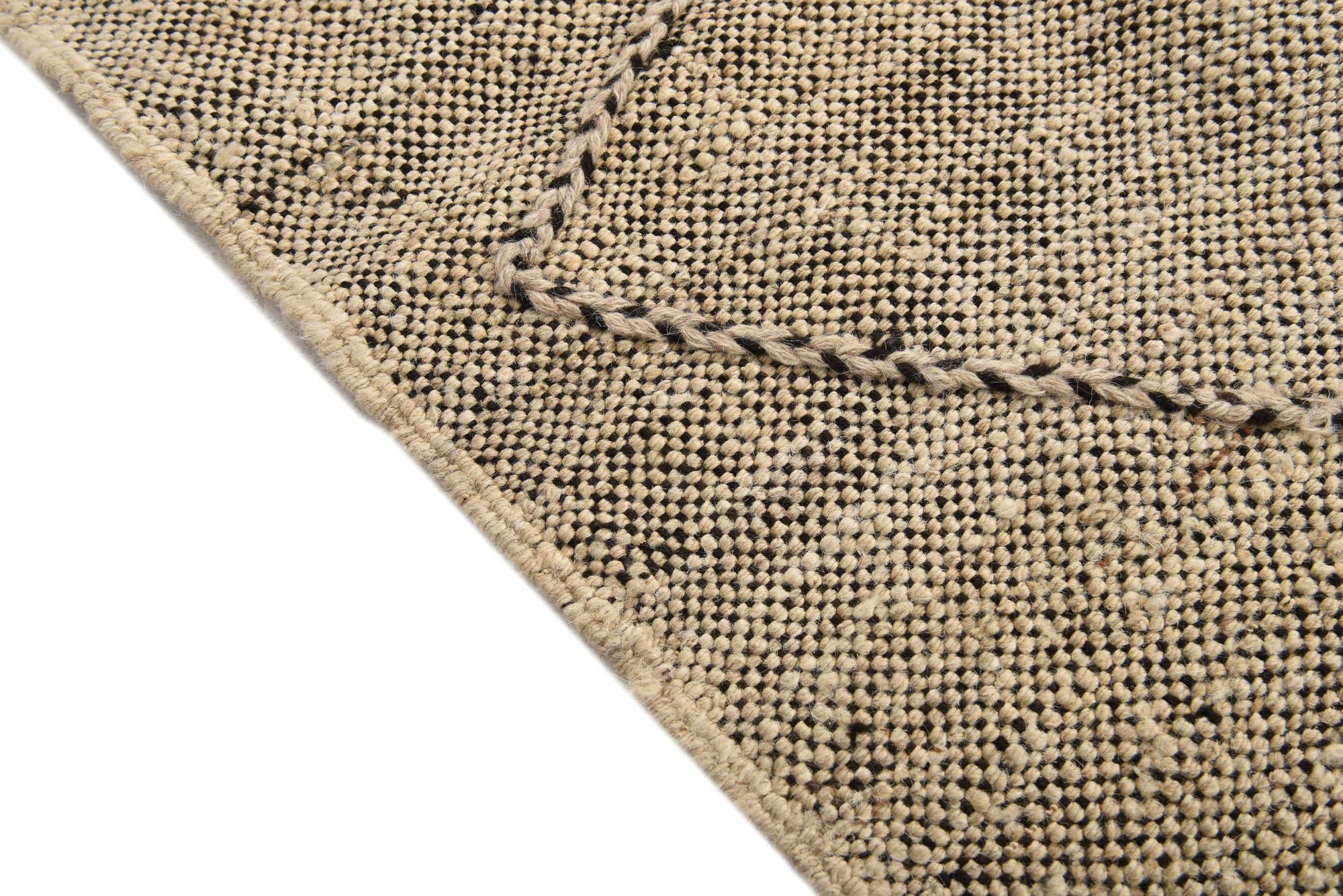 6' 2 x 7' 7 Hand Knotted Moroccan Wool Rug