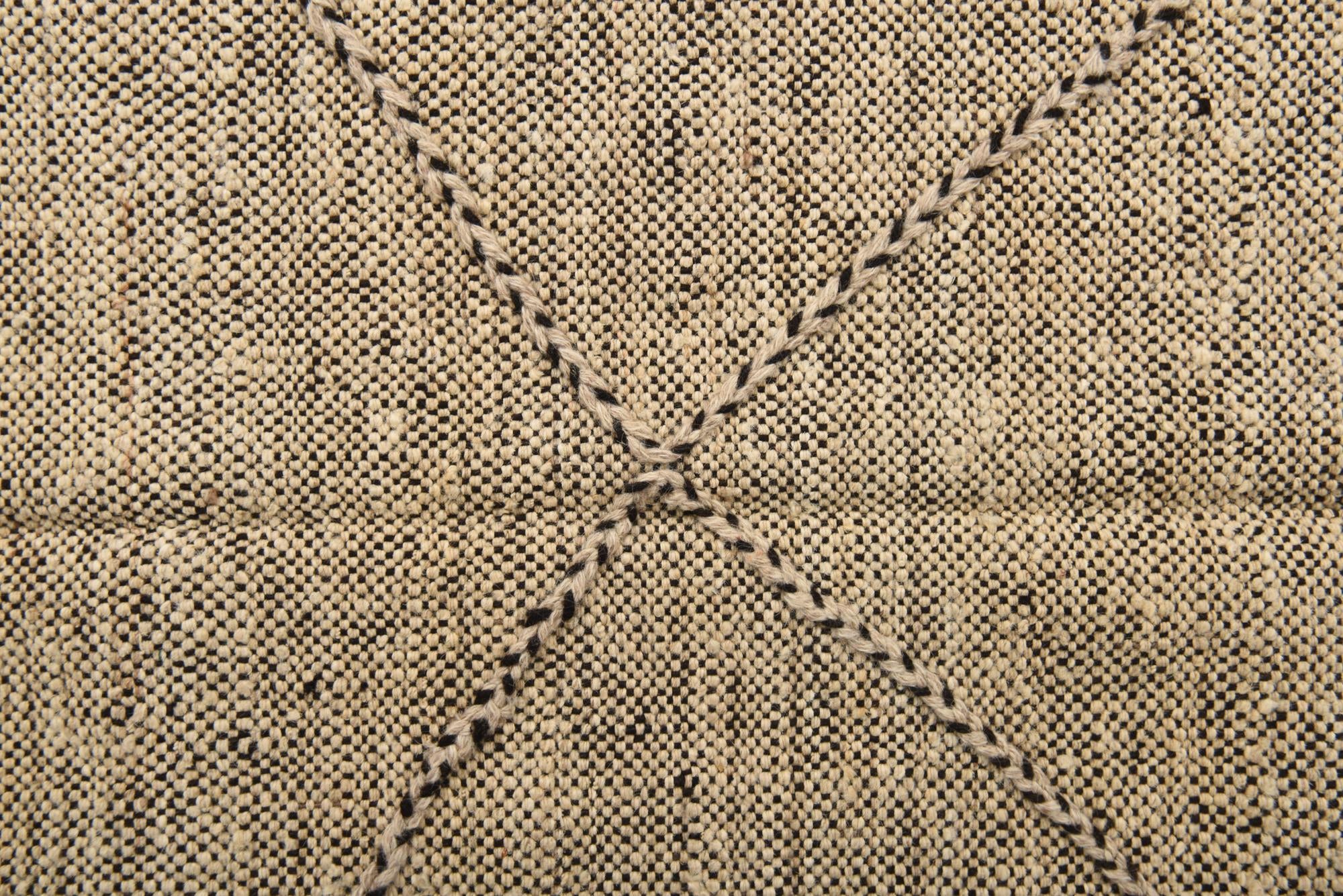 6' 2 x 7' 7 Hand Knotted Moroccan Wool Rug