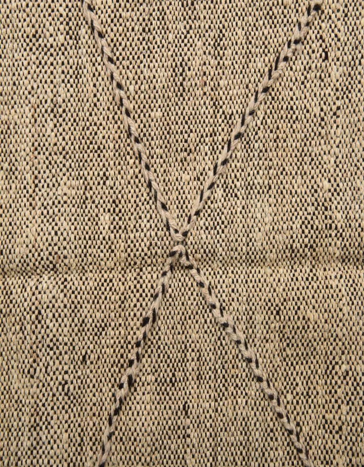 Detail image of 6' 2 x 7' 7  Hand Knotted Moroccan Wool Rug