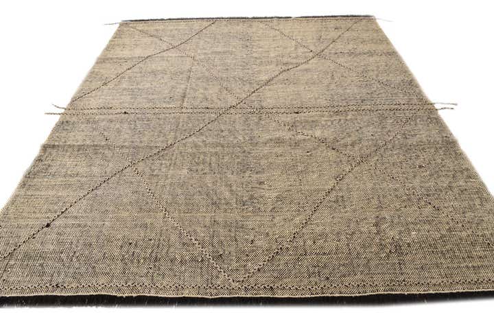 8' 8 x 9' 8 Hand Knotted Moroccan Wool Rug