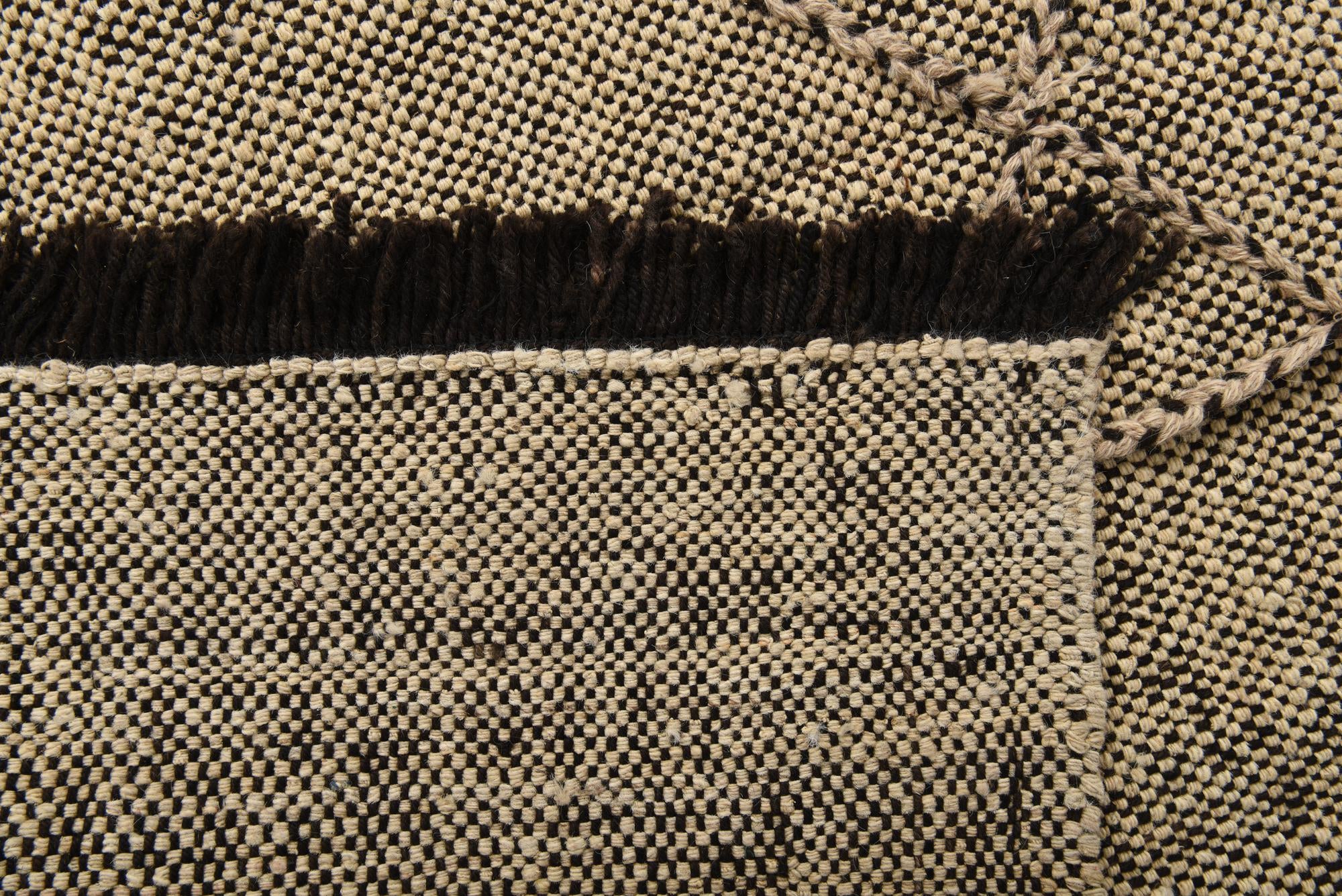 8' 8 x 9' 8 Hand Knotted Moroccan Wool Rug