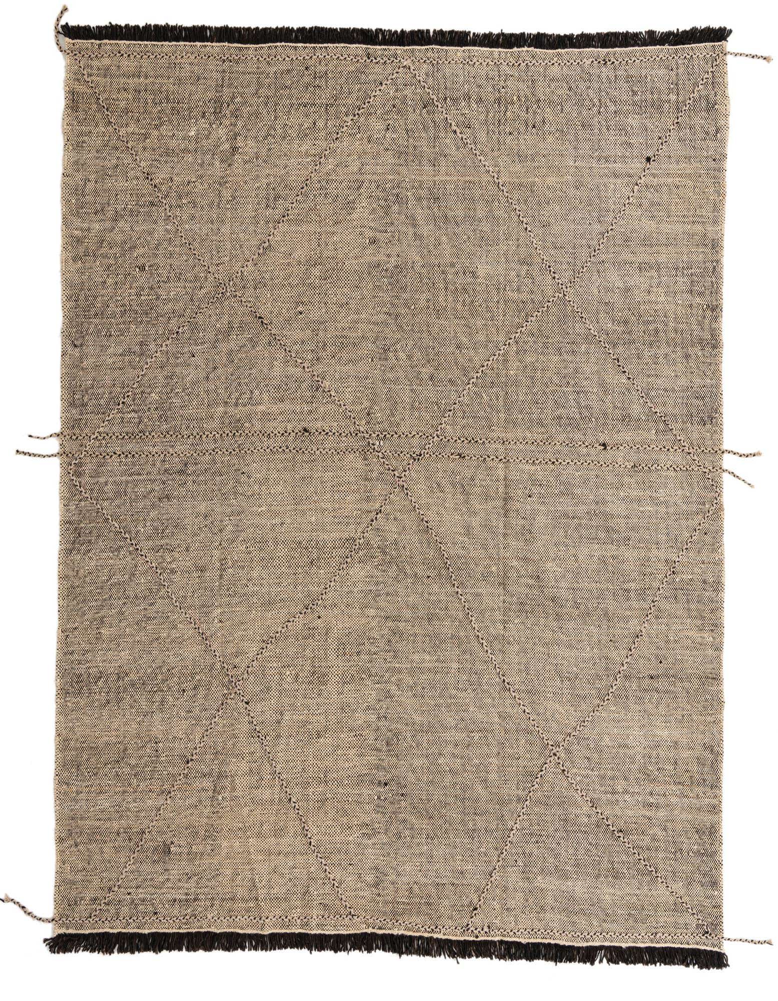 8' 8 x 9' 8 Hand Knotted Moroccan Wool Rug