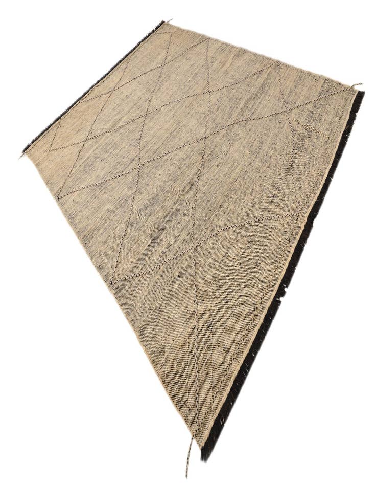 Detail image of 8' 3 x 9' 8 Hand Knotted Moroccan Wool Rug