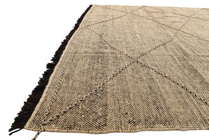 8' 3 x 9' 8 Hand Knotted Moroccan Wool Rug