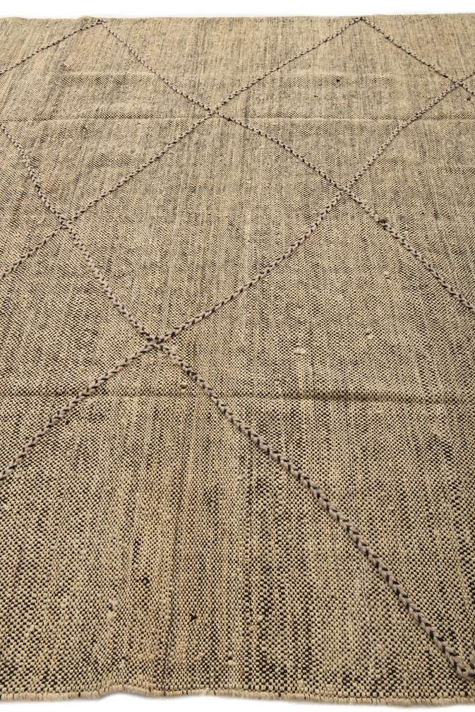 8' 3 x 9' 8 Hand Knotted Moroccan Wool Rug