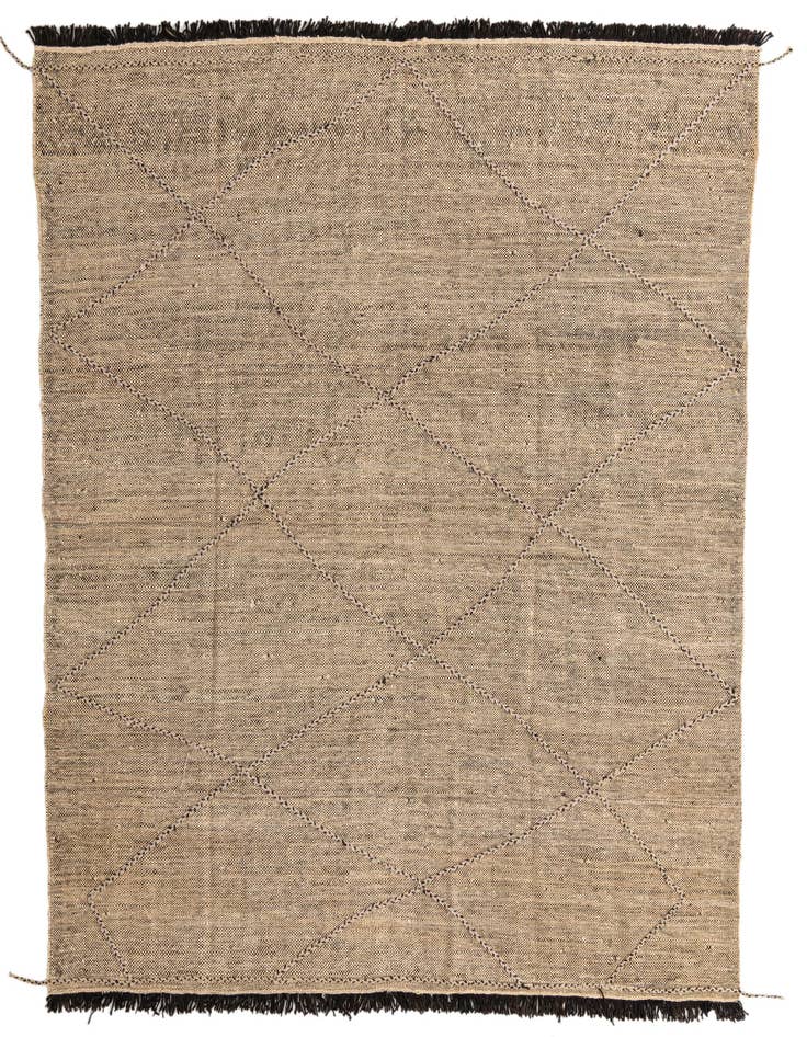 Detail image of 8' 3 x 9' 8 Hand Knotted Moroccan Wool Rug