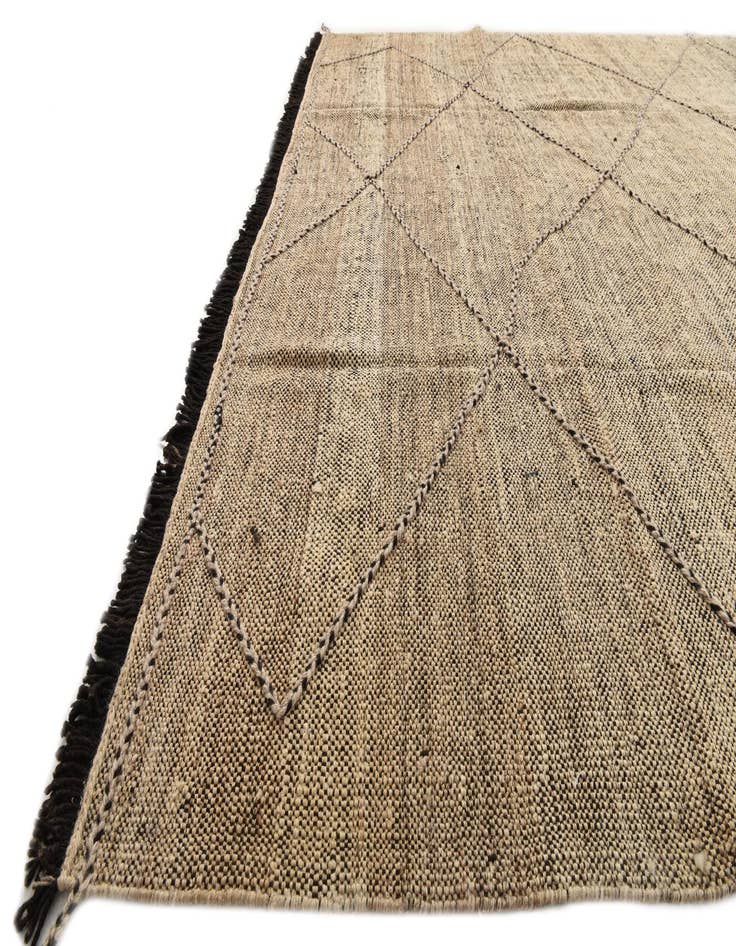 Detail image of 8' 6 x 9' 8 Hand Knotted Moroccan Wool Rug