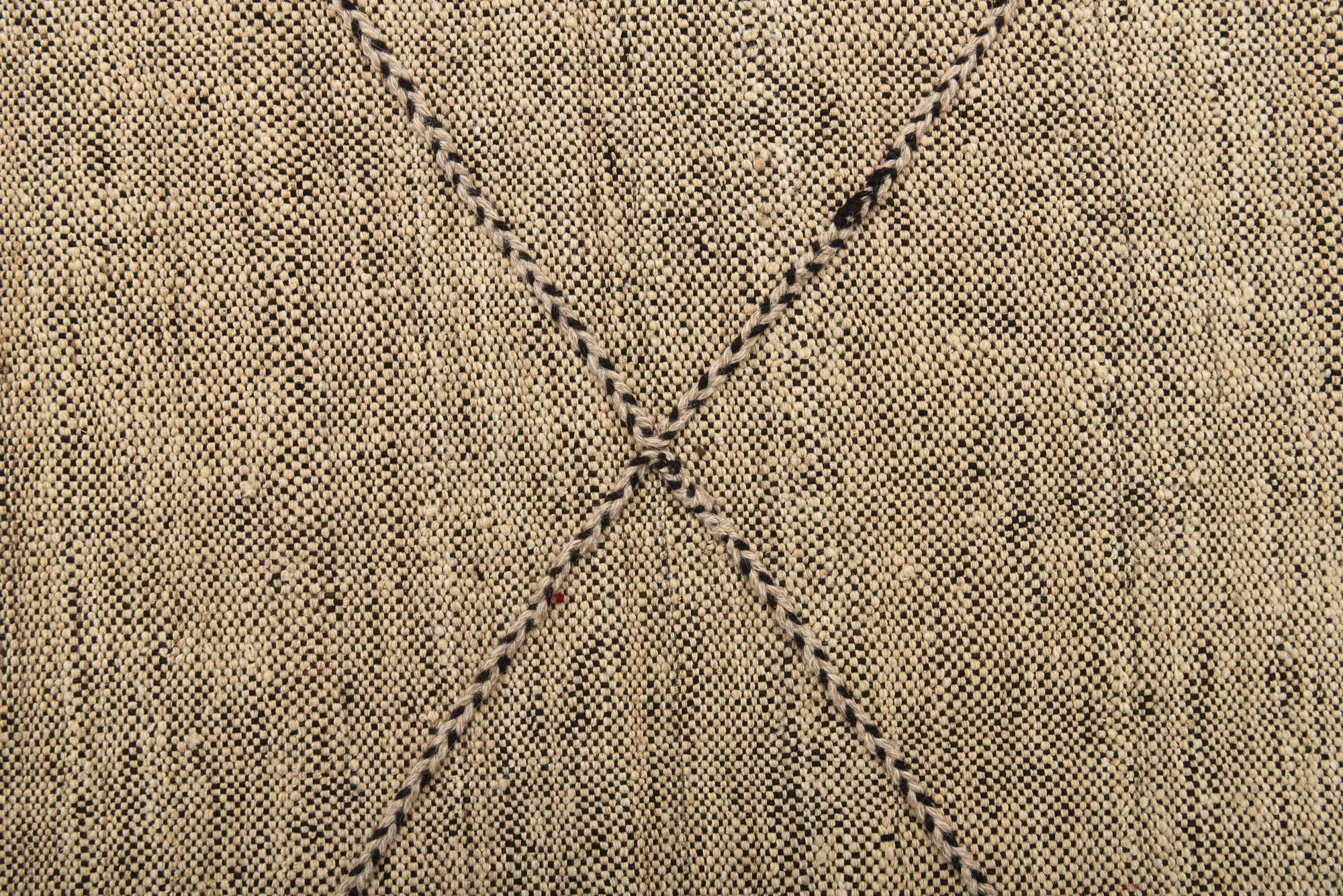 8' 6 x 9' 8 Hand Knotted Moroccan Wool Rug