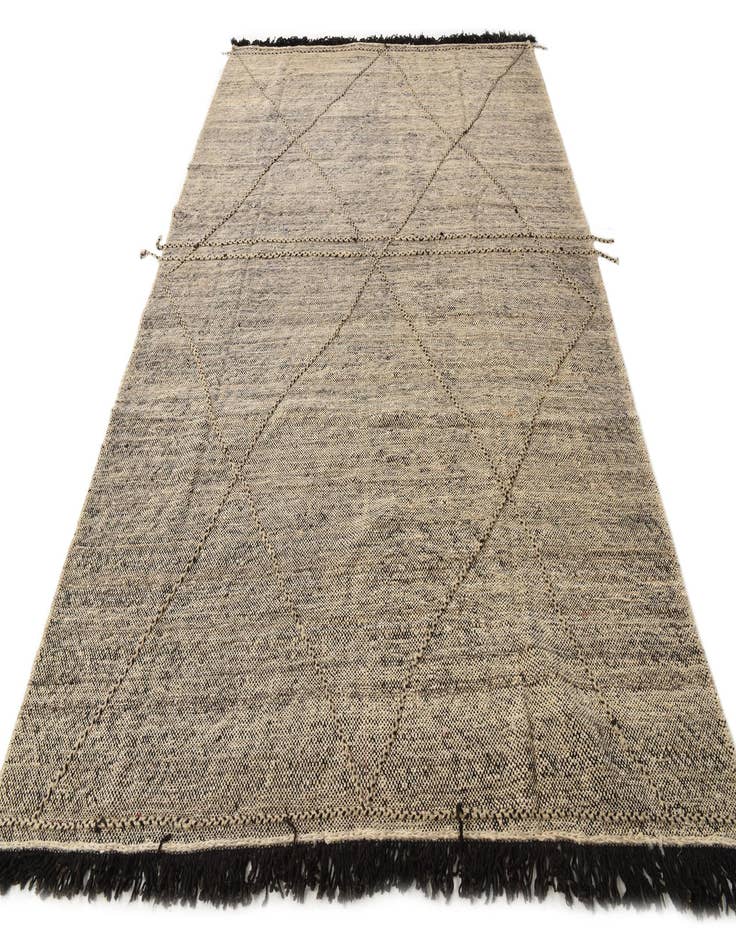 Detail image of 7' x 9' 7  Hand Knotted Moroccan Wool Rug