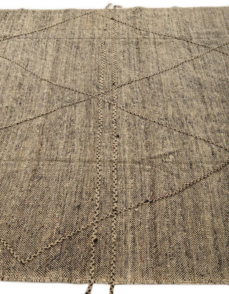 Detail image of 7' x 9' 7  Hand Knotted Moroccan Wool Rug