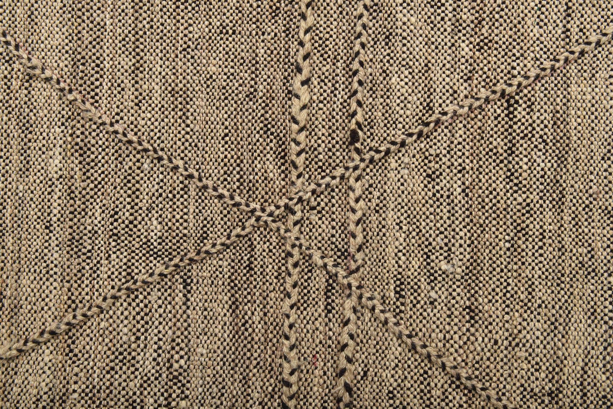 7' x 9' 7 Hand Knotted Moroccan Wool Rug