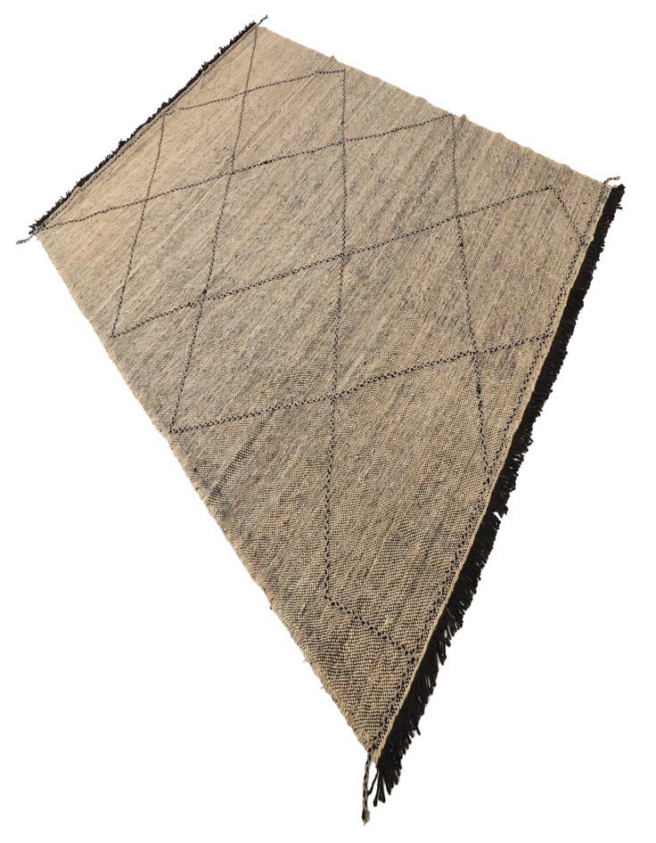 Detail image of 7' x 10' Hand Knotted Moroccan Wool Rug