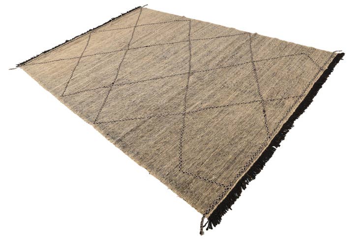 Detail image of 7' x 10' Hand Knotted Moroccan Wool Rug