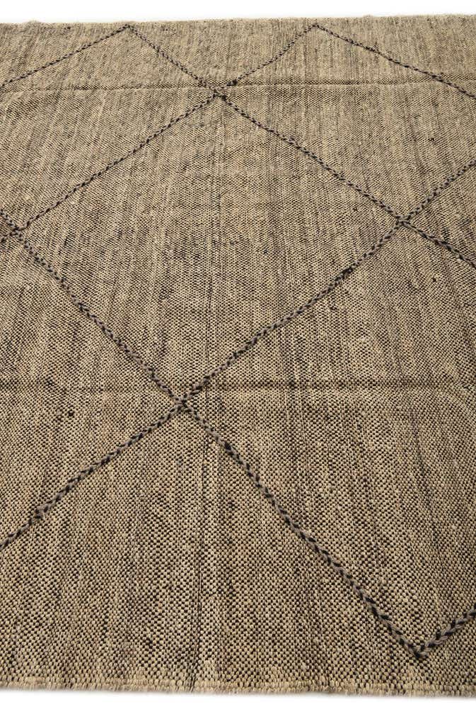 7' x 10' Hand Knotted Moroccan Wool Rug