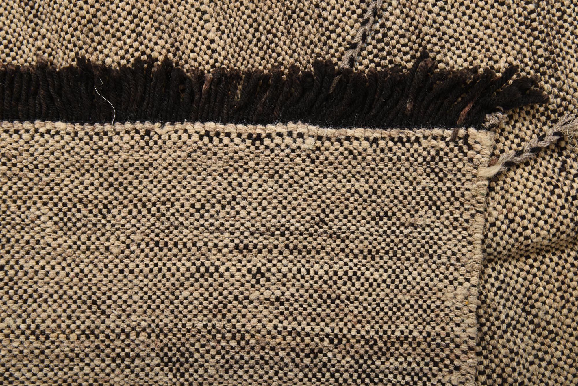 7' x 10' Hand Knotted Moroccan Wool Rug