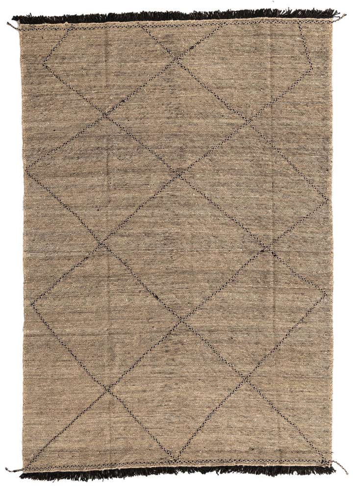 7' x 10' Hand Knotted Moroccan Wool Rug