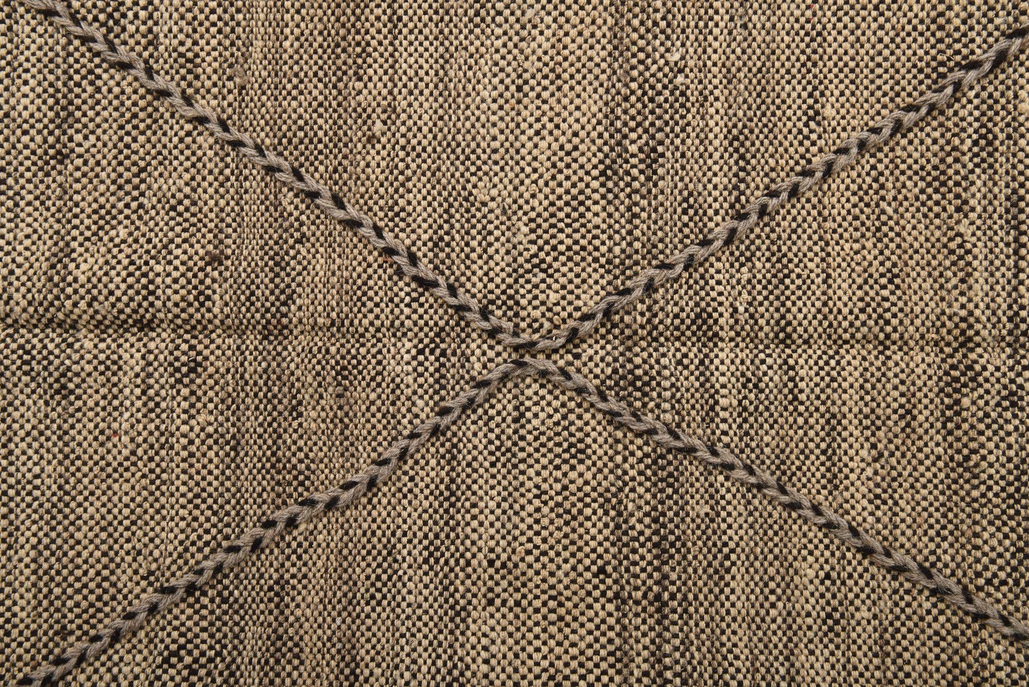 7' 1 x 9' 8 Hand Knotted Moroccan Wool Rug