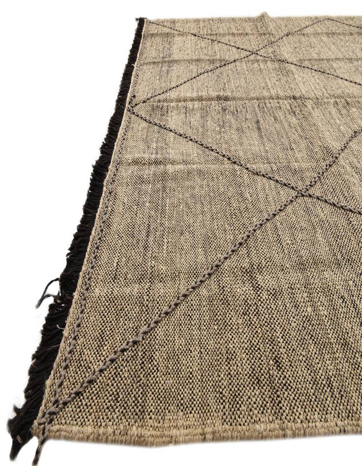 Detail image of 7' 4 x 9' 7  Hand Knotted Moroccan Wool Rug