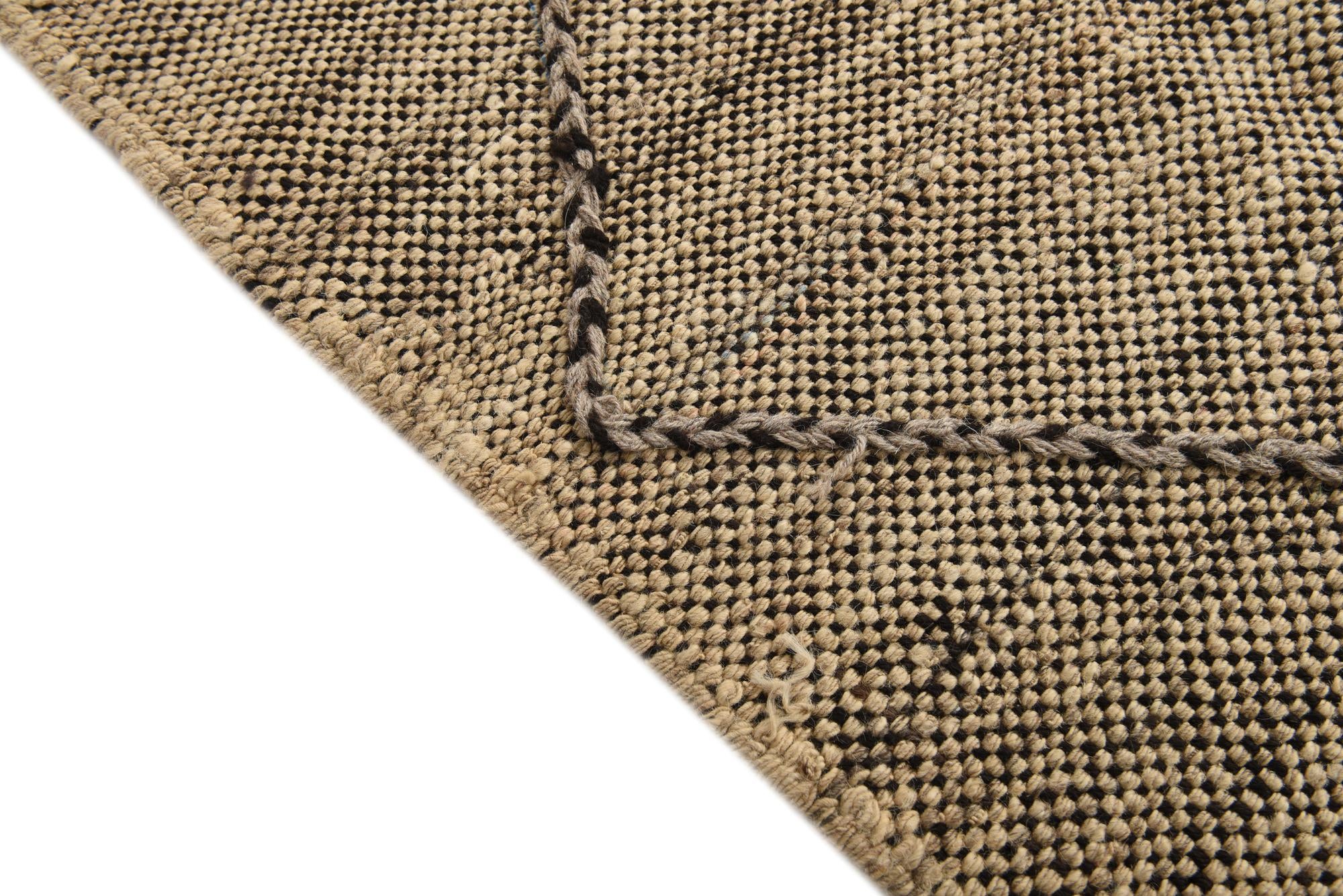 7' 4 x 9' 7 Hand Knotted Moroccan Wool Rug