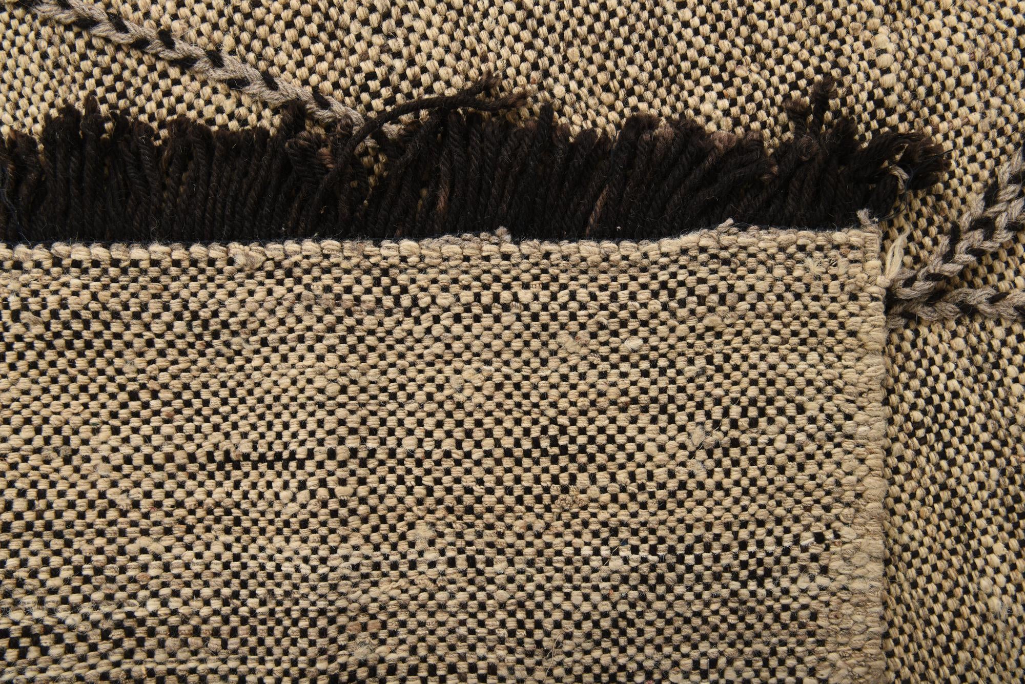 7' 4 x 9' 7 Hand Knotted Moroccan Wool Rug
