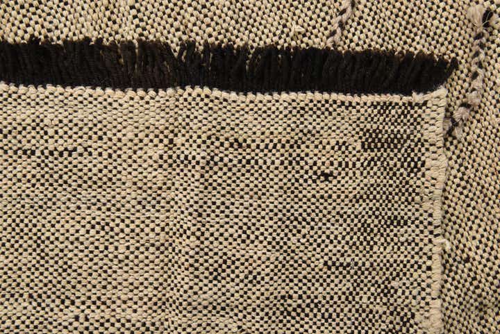 7' x 9' 6 Hand Knotted Moroccan Wool Rug