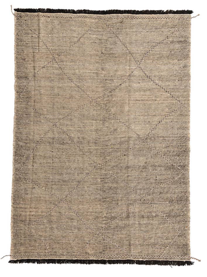 Detail image of 7' x 9' 6 Hand Knotted Moroccan Wool Rug