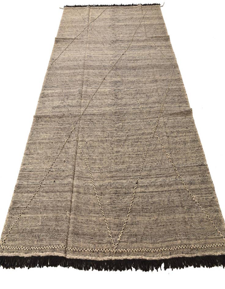 Detail image of 7' x 9' 9  Hand Knotted Moroccan Wool Rug