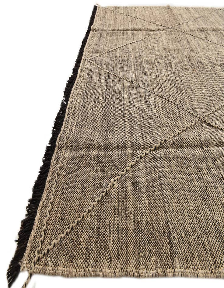 Detail image of 7' x 9' 9  Hand Knotted Moroccan Wool Rug