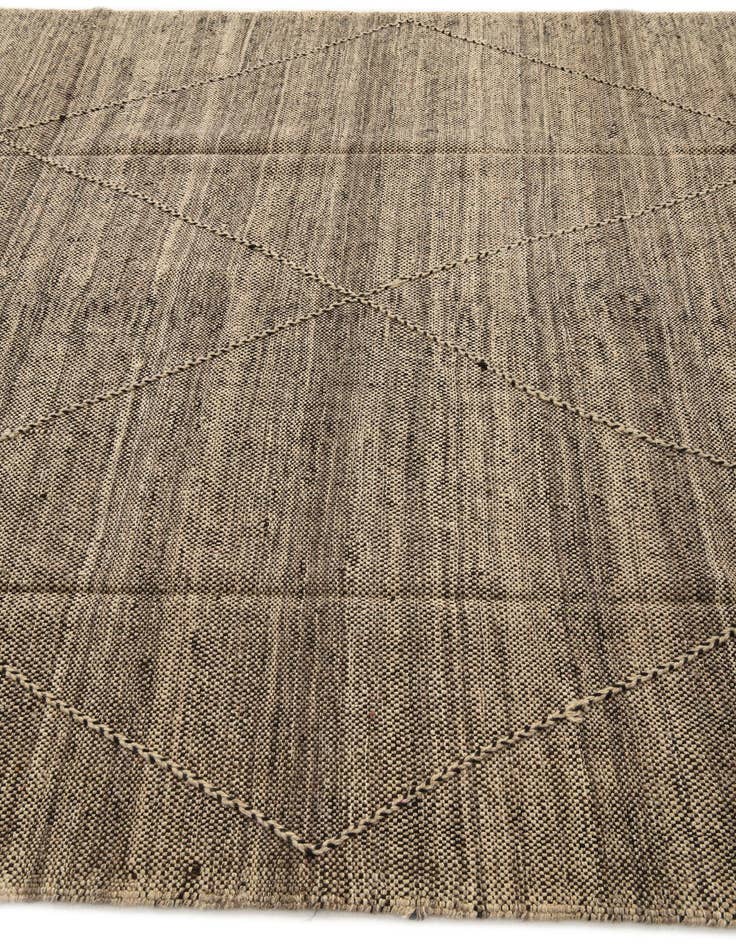 Detail image of 7' x 9' 9  Hand Knotted Moroccan Wool Rug