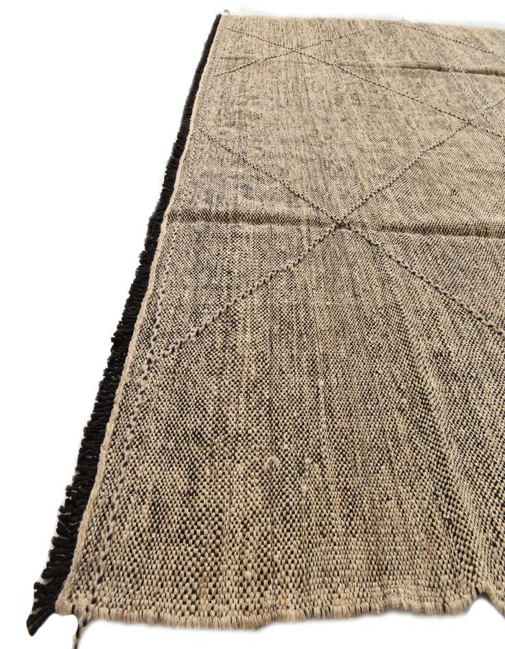 Detail image of 8' 8 x 9' 6  Hand Knotted Moroccan Wool Rug