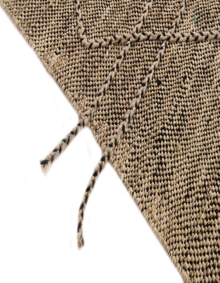 Detail image of 8' 8 x 9' 6  Hand Knotted Moroccan Wool Rug