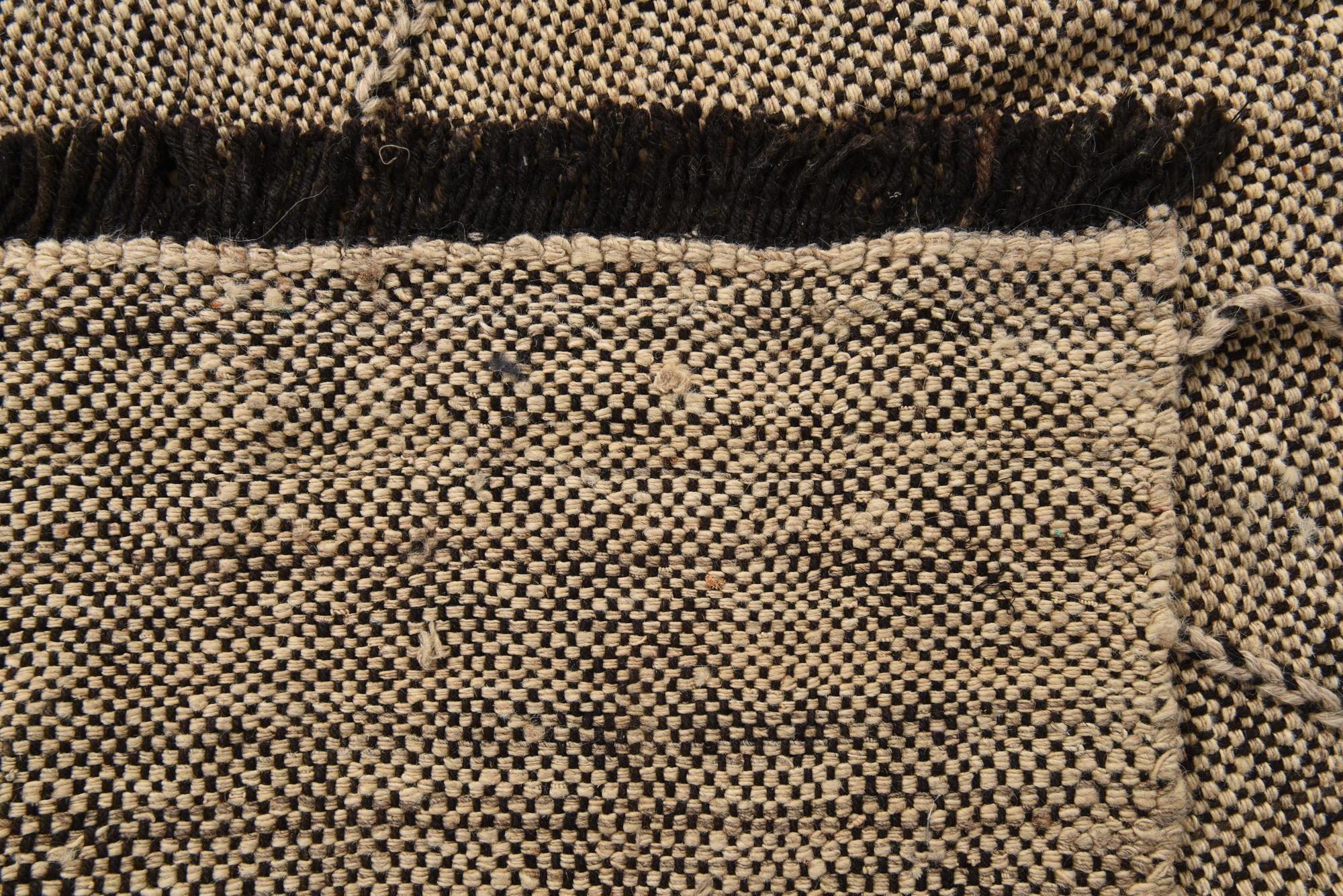 8' 8 x 9' 6 Hand Knotted Moroccan Wool Rug