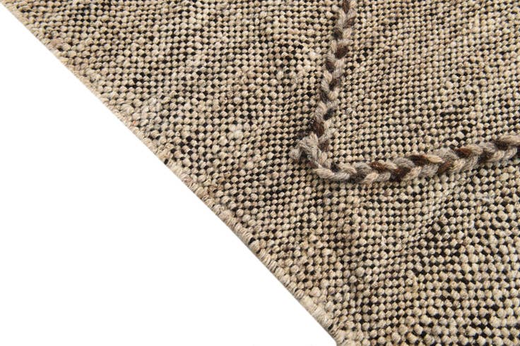 Detail image of 5' 9 x 8' Hand Knotted Moroccan Wool Rug