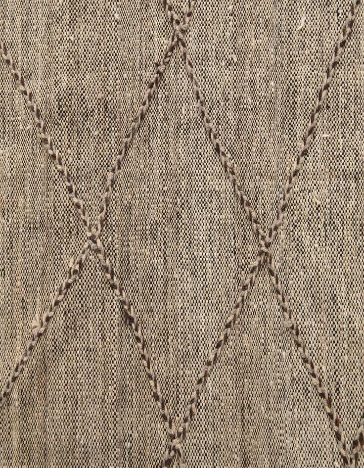 Detail image of 5' 9 x 8'  Hand Knotted Moroccan Wool Rug