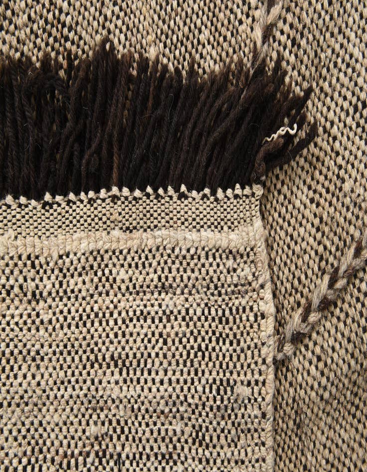 Detail image of 5' 9 x 8'  Hand Knotted Moroccan Wool Rug