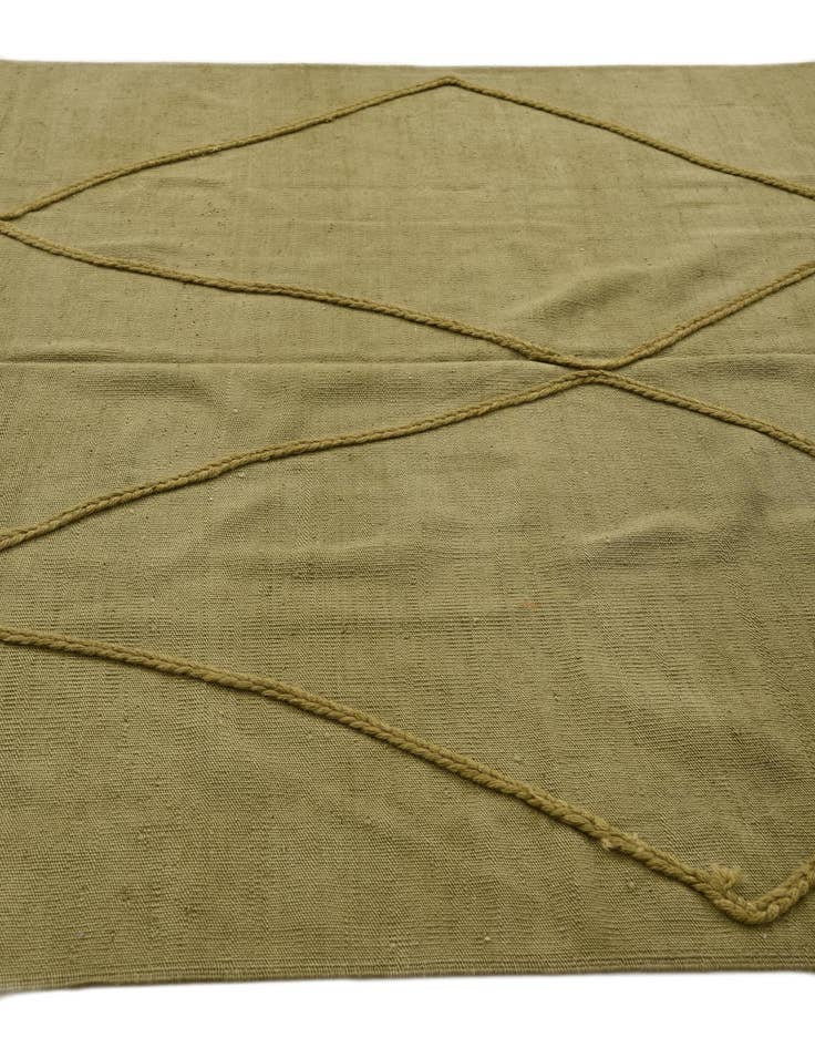 Detail image of 5' 10 x 7' 6  Hand Knotted Moroccan Wool Rug