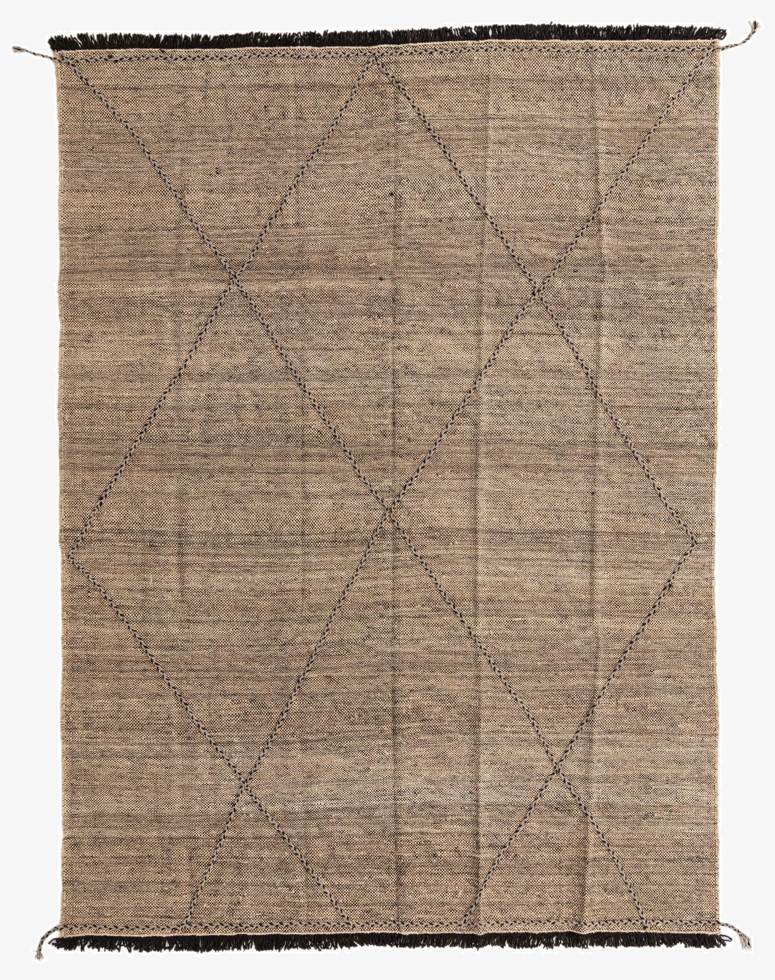 Primary image 7' 1 x 9' 8  Hand Knotted Moroccan Wool Rug