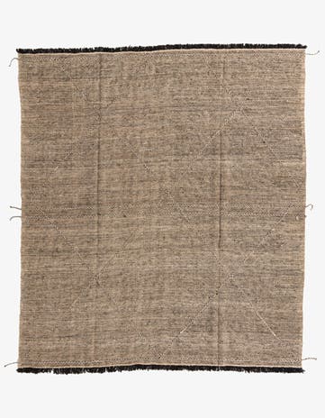 8' 8 x 9' 6 Hand Knotted Moroccan Wool Rug