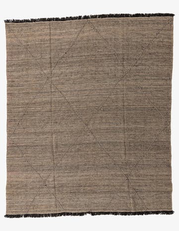 8' 3 x 9' 10 Hand Knotted Moroccan Wool Rug