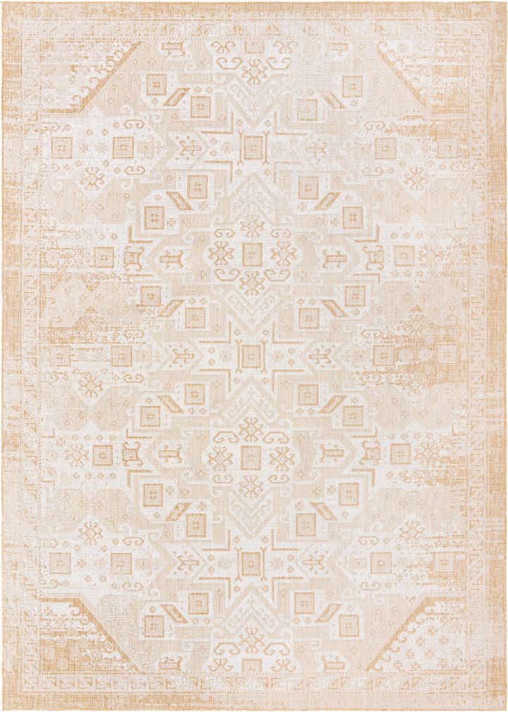 10' x 14' Easy-Clean Aztec Indoor / Outdoor Rug