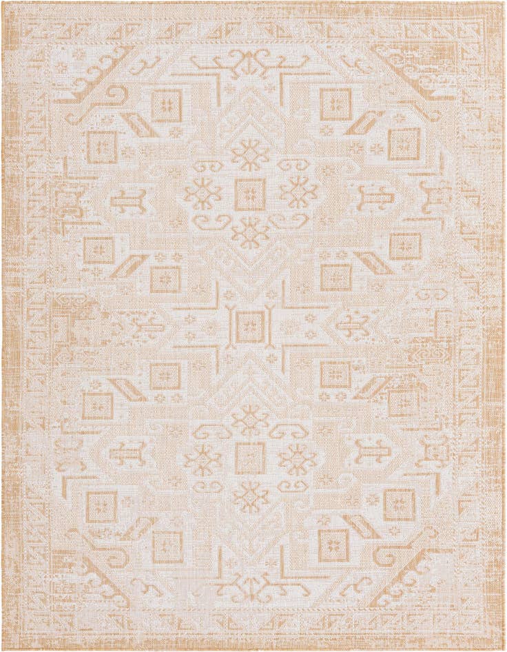 Detail image of 6' x 9' Easy-Clean Aztec Indoor / Outdoor Rug