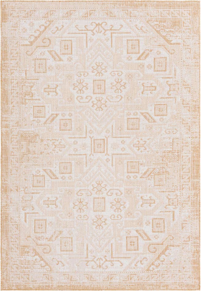 Detail image of 6' x 9' Easy-Clean Aztec Indoor / Outdoor Rug